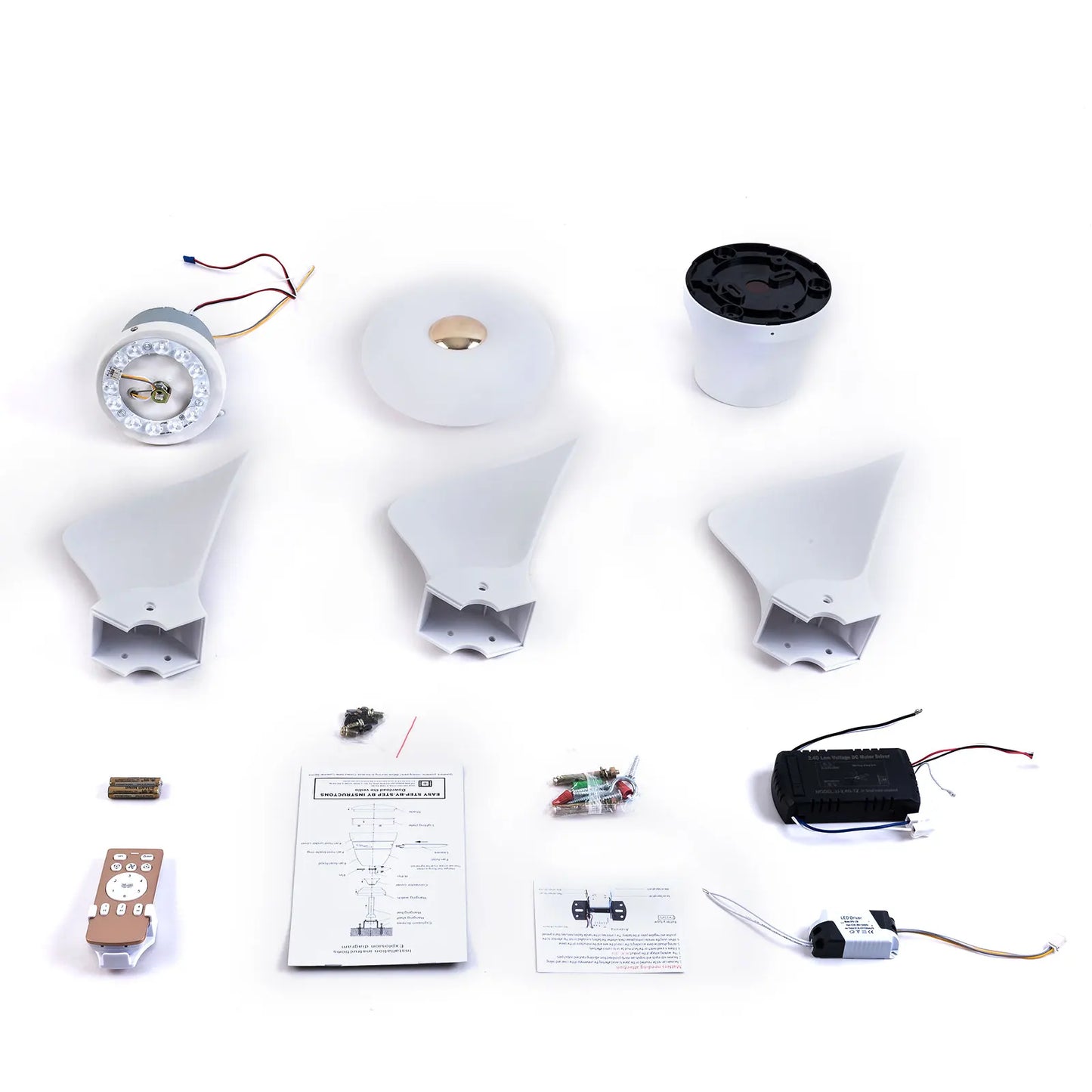 22" Ceiling Fan Light