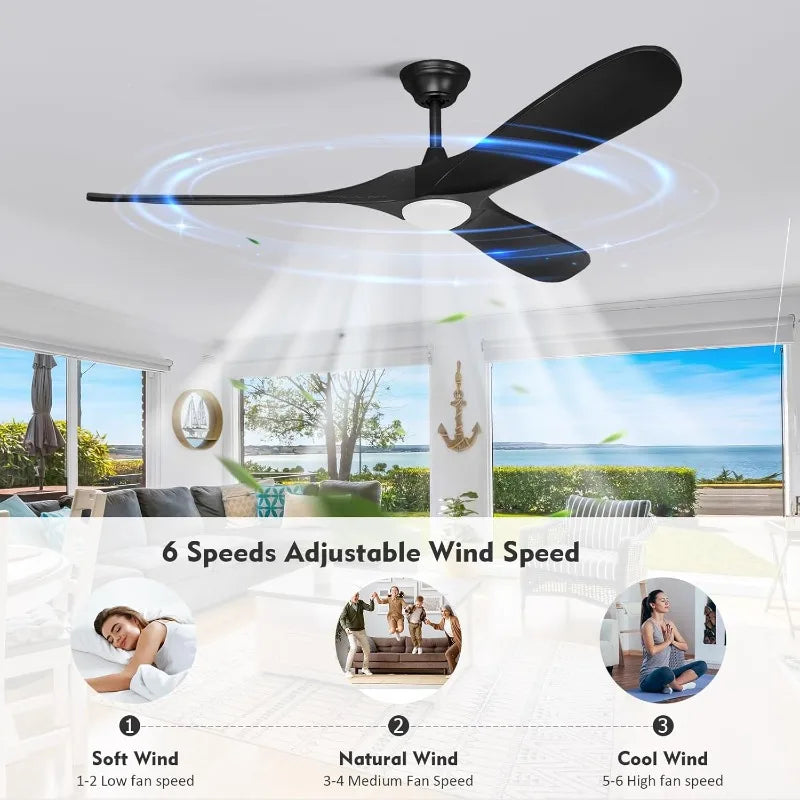 52" Ceiling Fan With Light