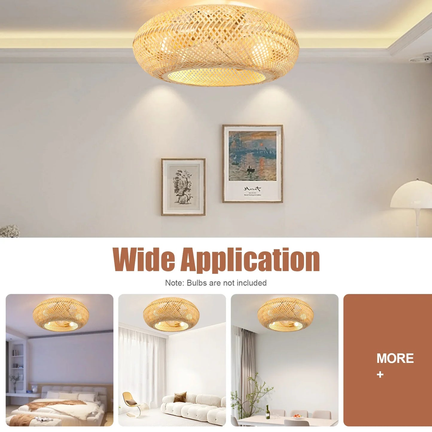 20" Vintage Cage Ceiling Fan