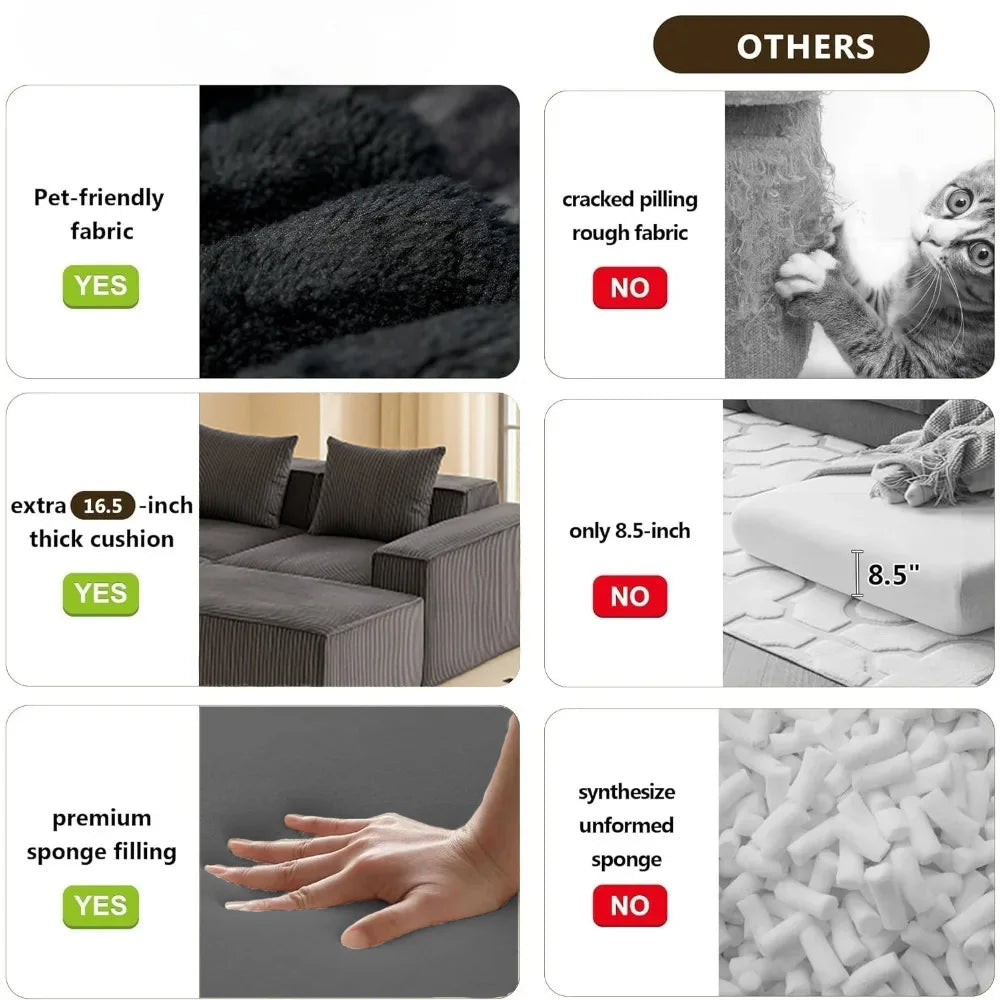 Modular sleeper Sofa