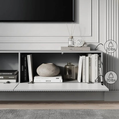 Wall Mounted Floating TV Stand W/ Storage