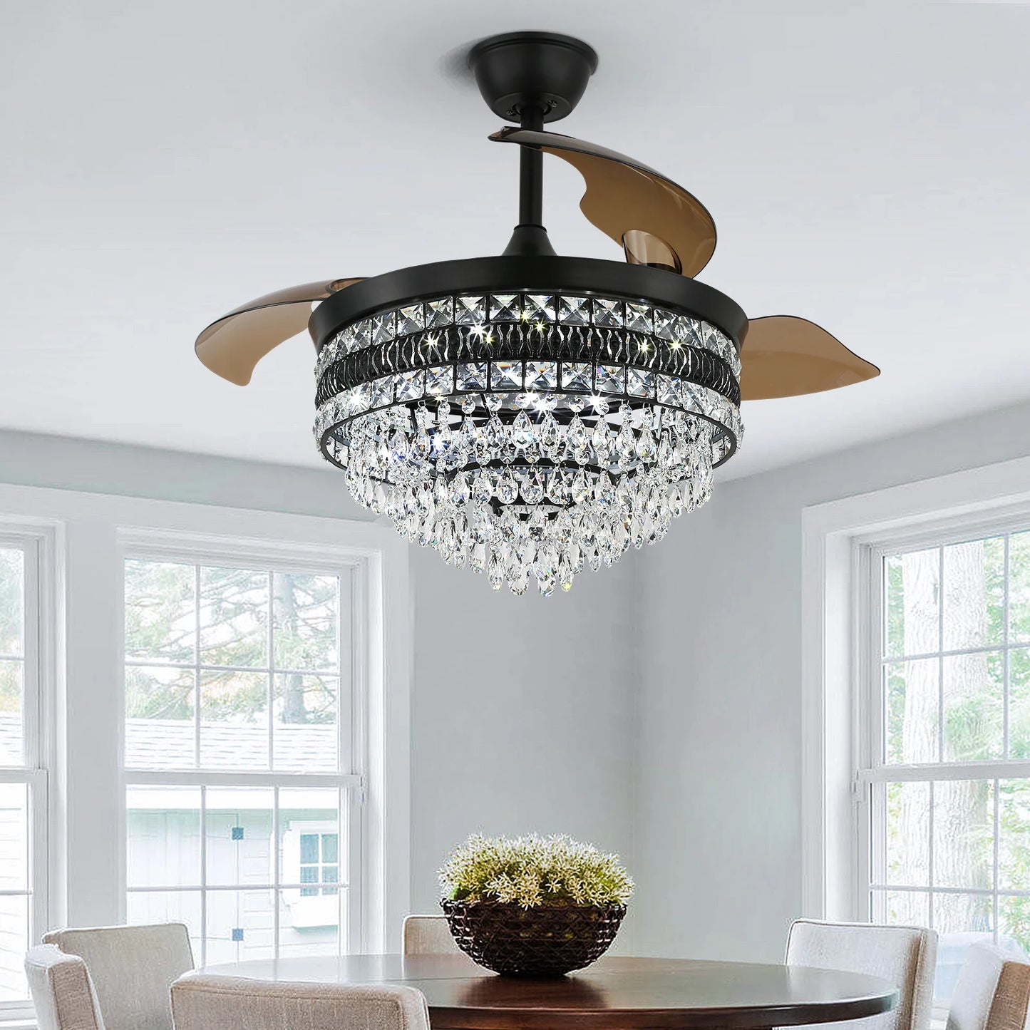 Ceiling Fan Chandelier