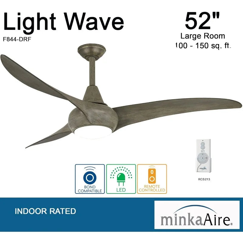 52" Ceiling Fan with Light