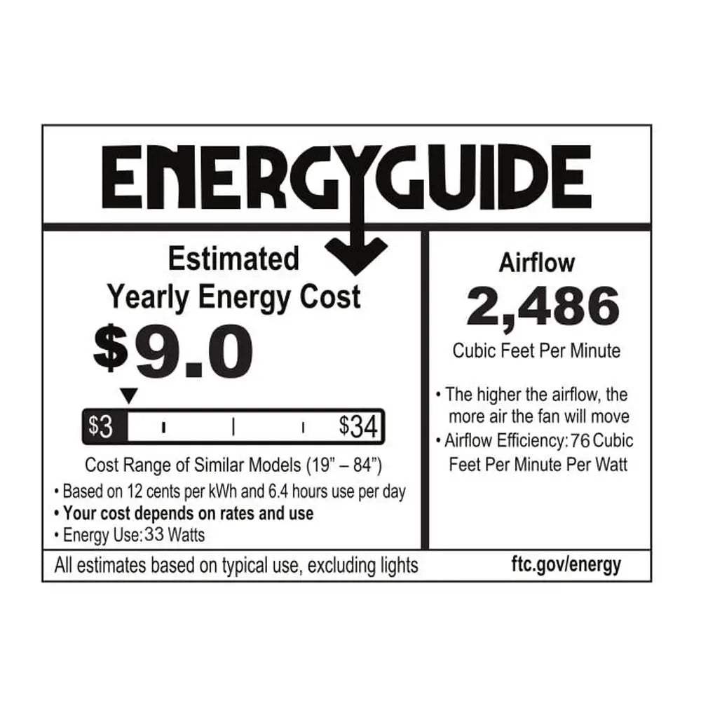 52" Ceiling Fan  Light Kit