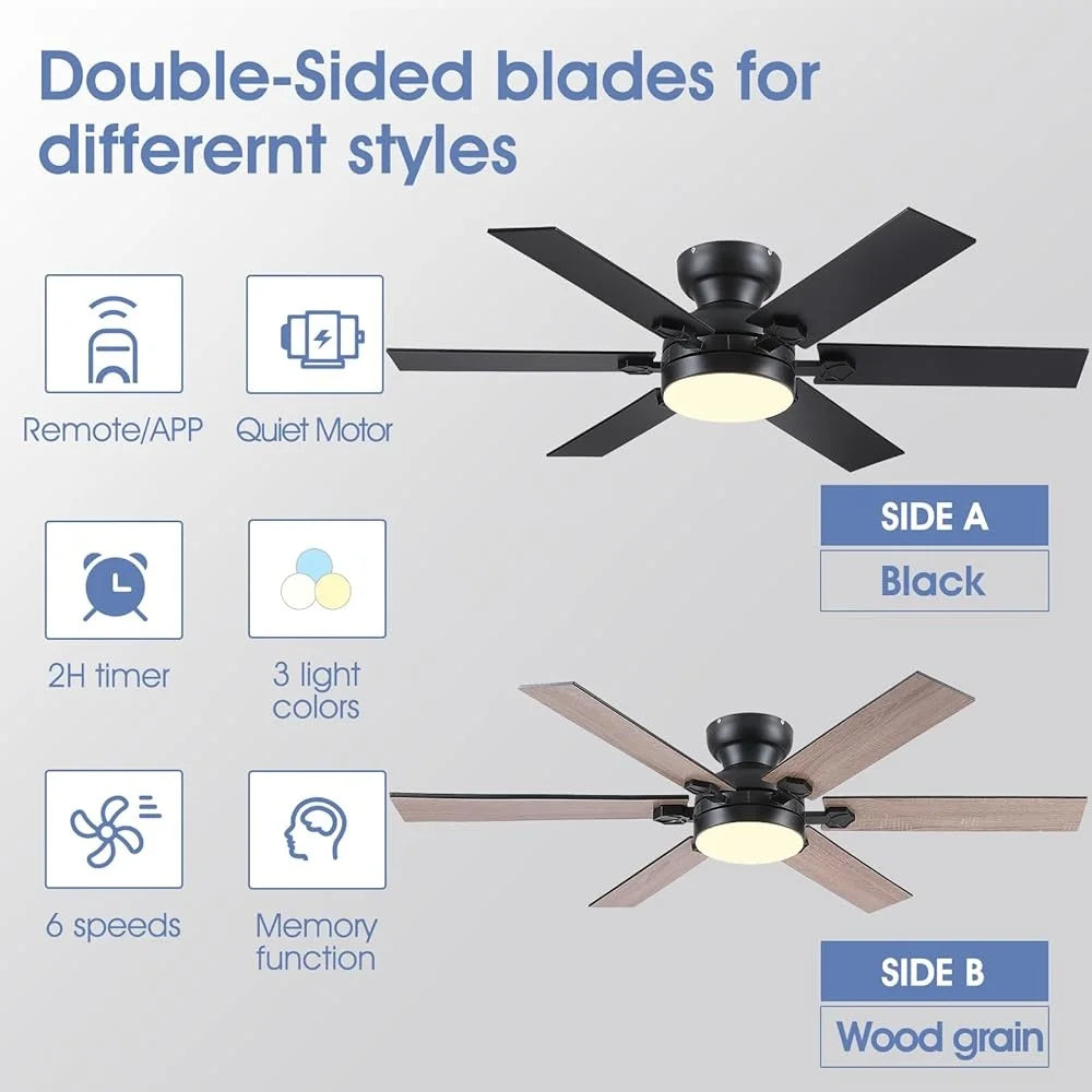 52in  Ceiling Fan with Light