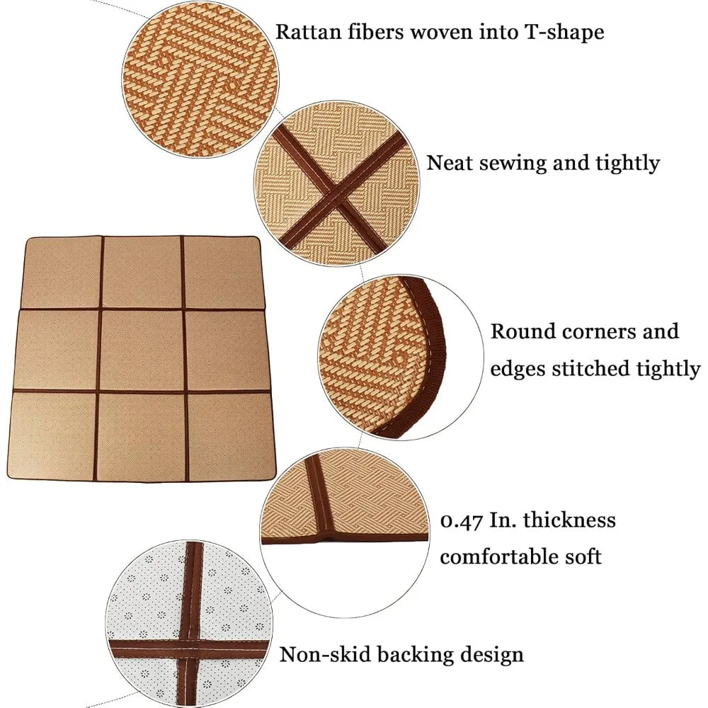 71'' x 71'' Japanese Rug