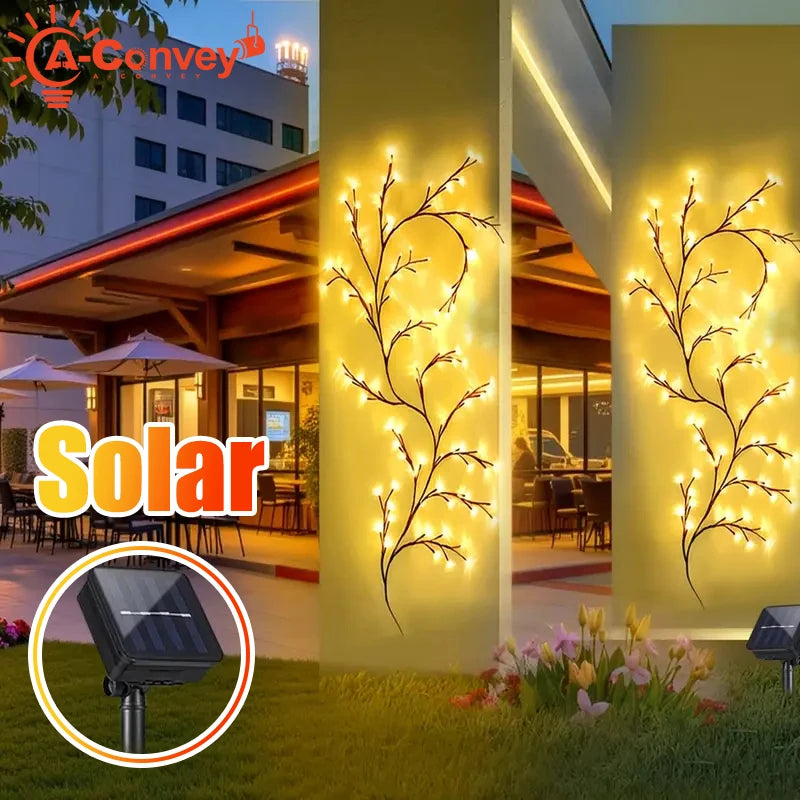 Solar Willow Vine Light