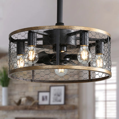 20" Cage Ceiling Fan