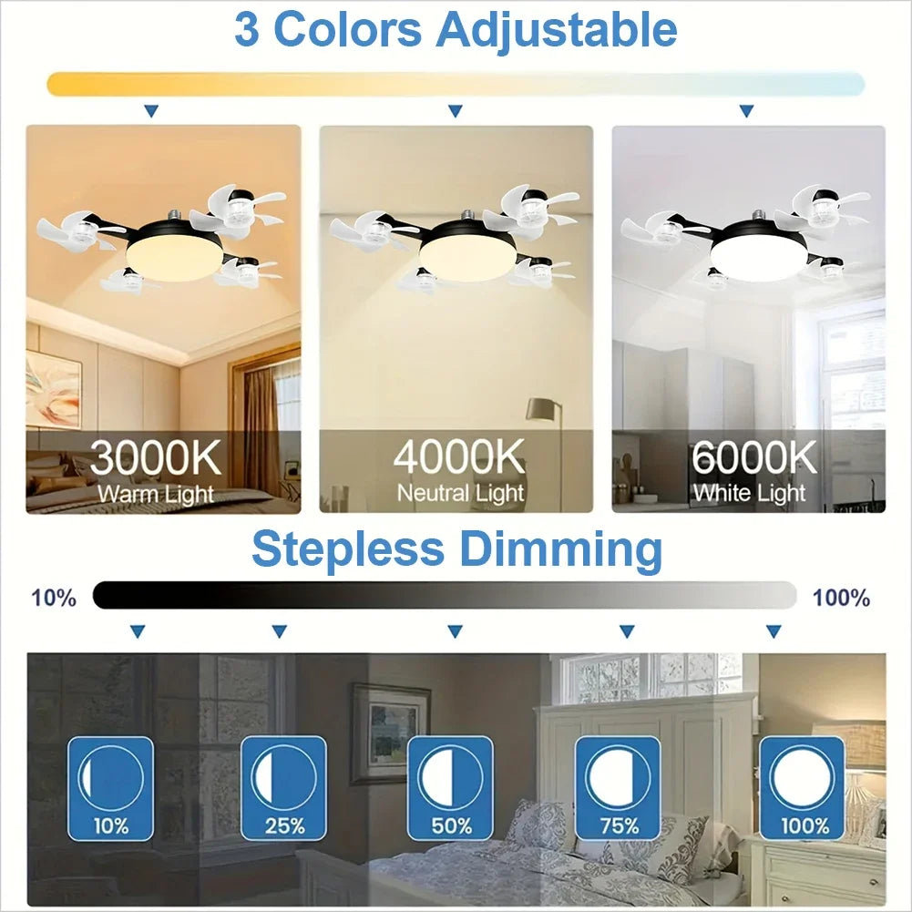 Hanging Drone Fan Light