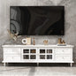 Farmhouse TV Stand for 75+ Inch TVs,