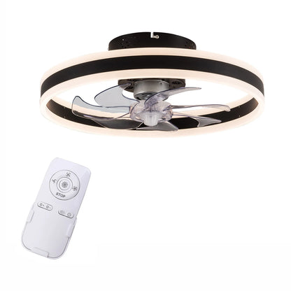 20" Modern Ceiling Fan Light