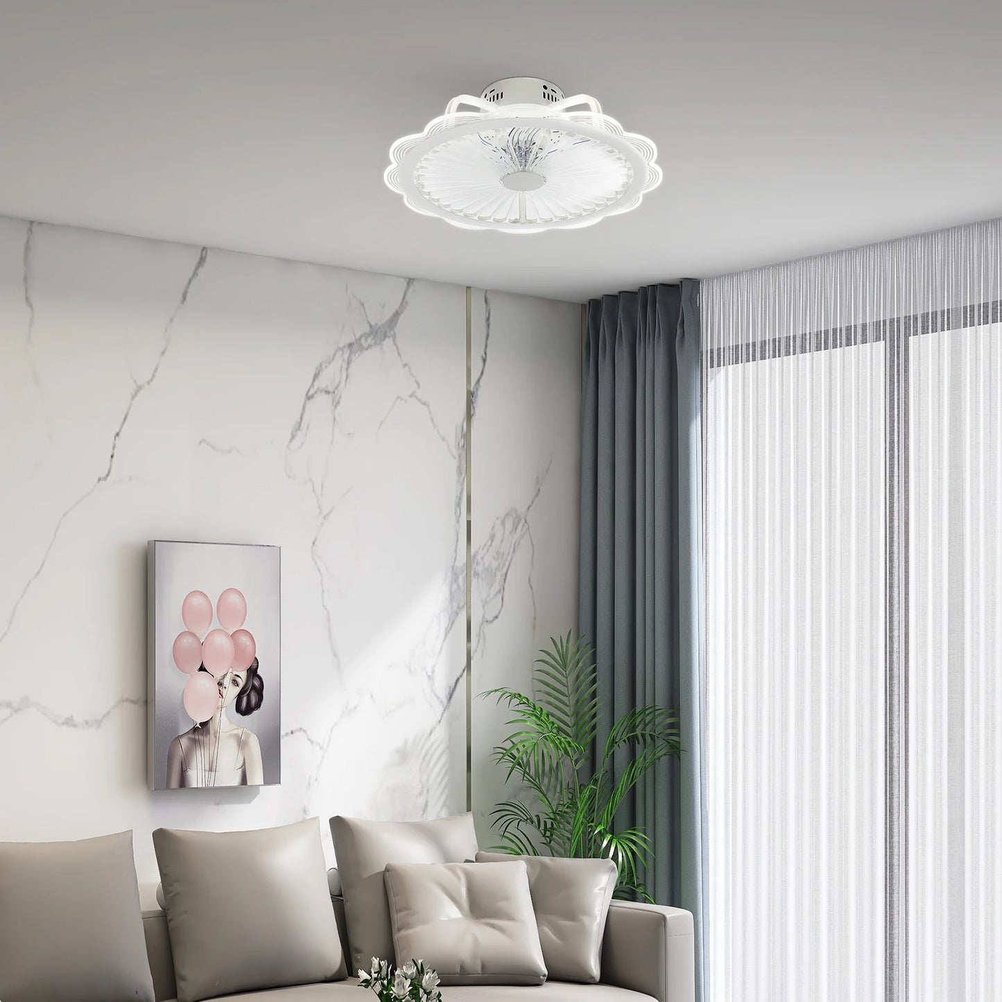 Ceiling Fan with Light