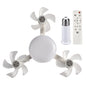 E27/E26 Drone Ceiling Fan Light