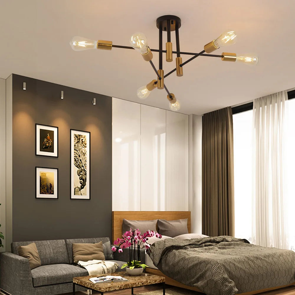 Chandelier Ceiling Lamp 6 Lights