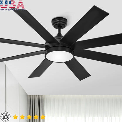 60" Ceiling Fan with light