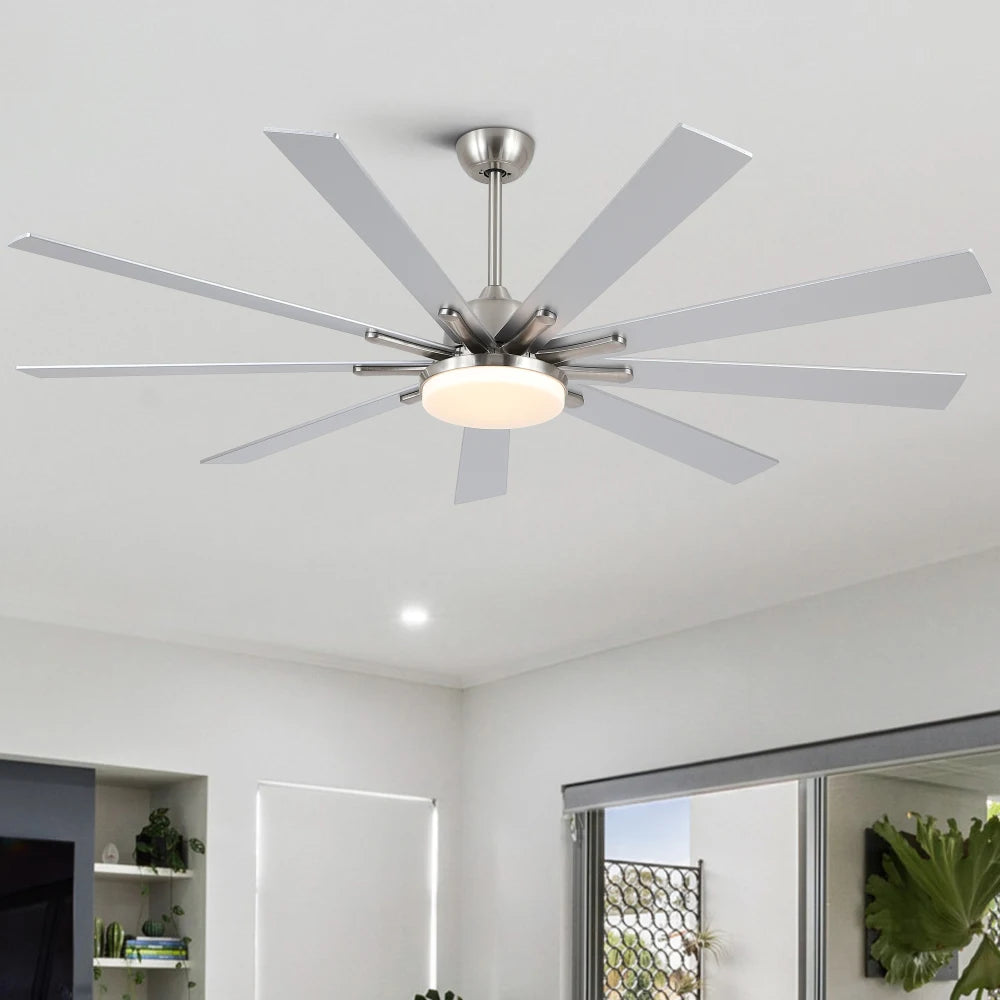 72"  Smart Ceiling Fan Light