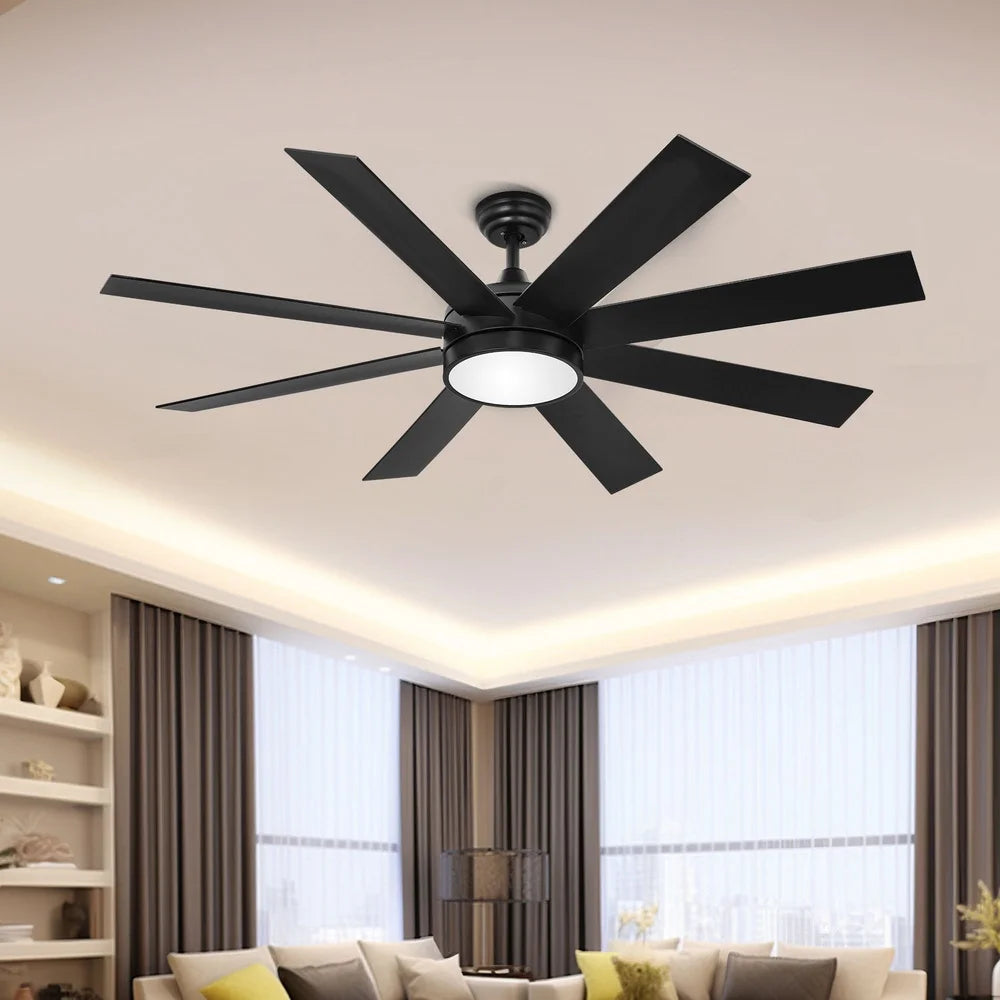 60" Ceiling Fan with light