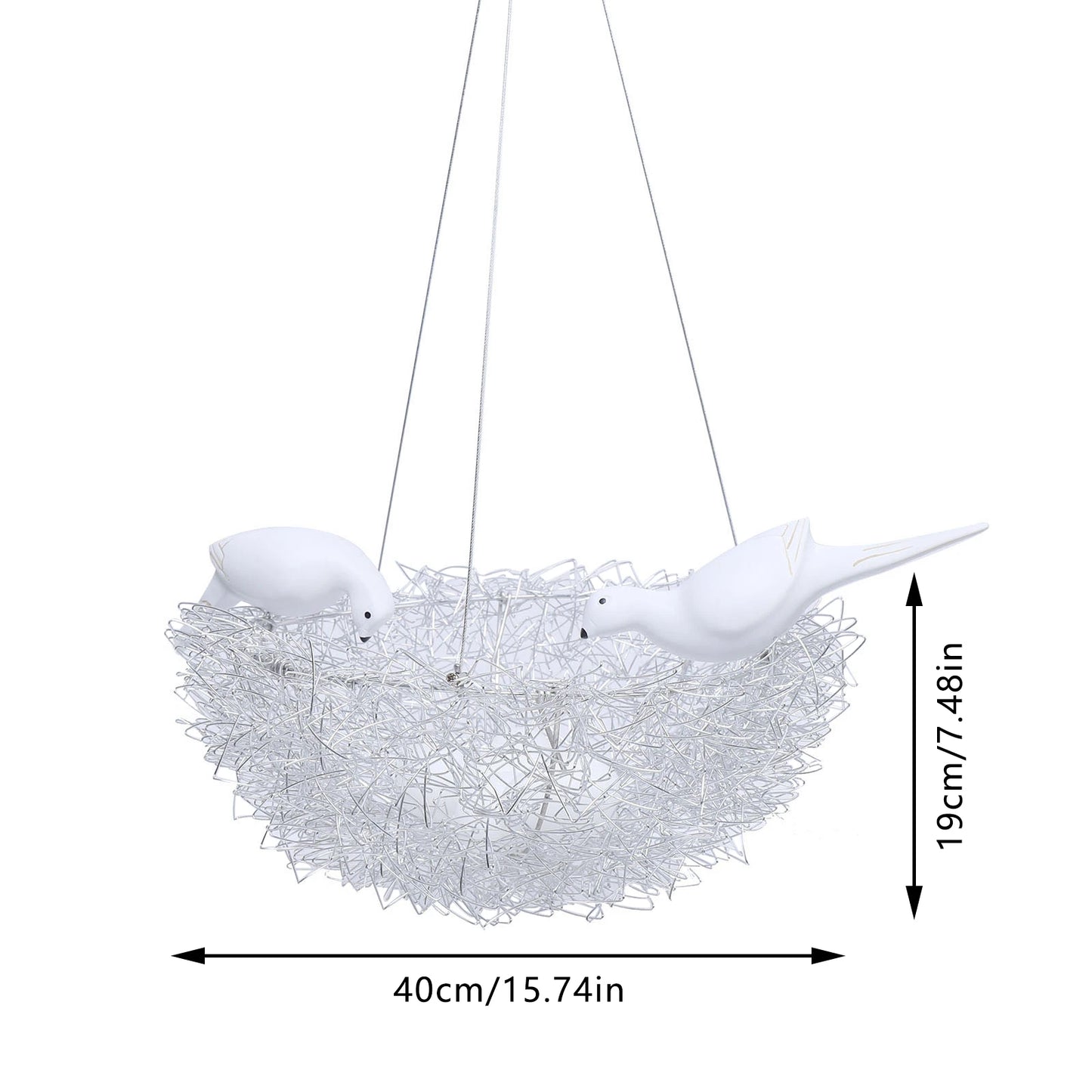 t Woven Nest Chandelier Light