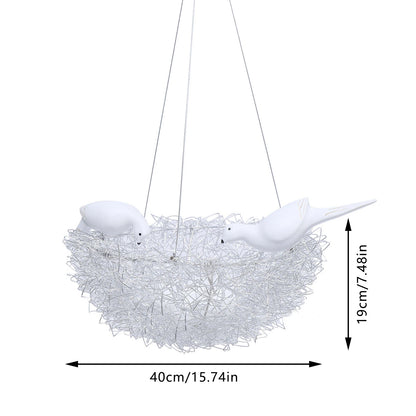 t Woven Nest Chandelier Light