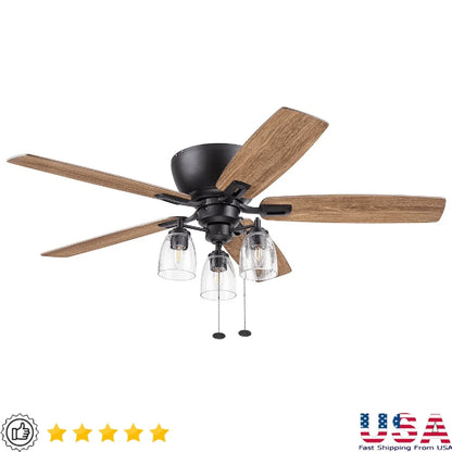 52" Ceiling Fan with light