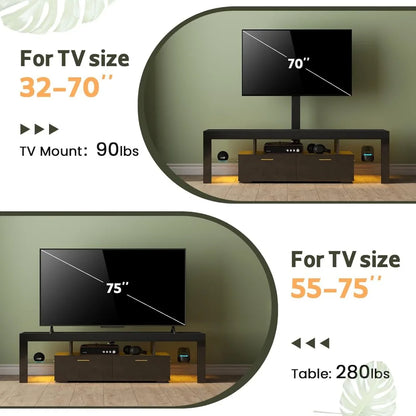 TV-Stand with Mount 75 inch