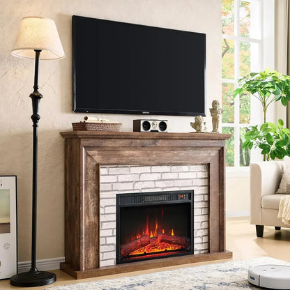 Electric Fireplace Heater, TV Stand