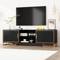Farmhouse TV Stand for 75+ Inch TVs,