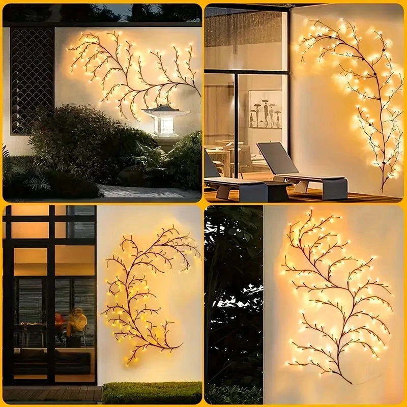 Solar Willow Vine Light