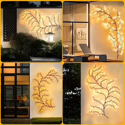 Solar Willow Vine Light