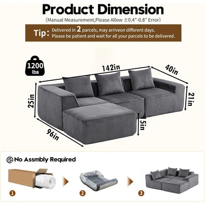 Modular sleeper Sofa