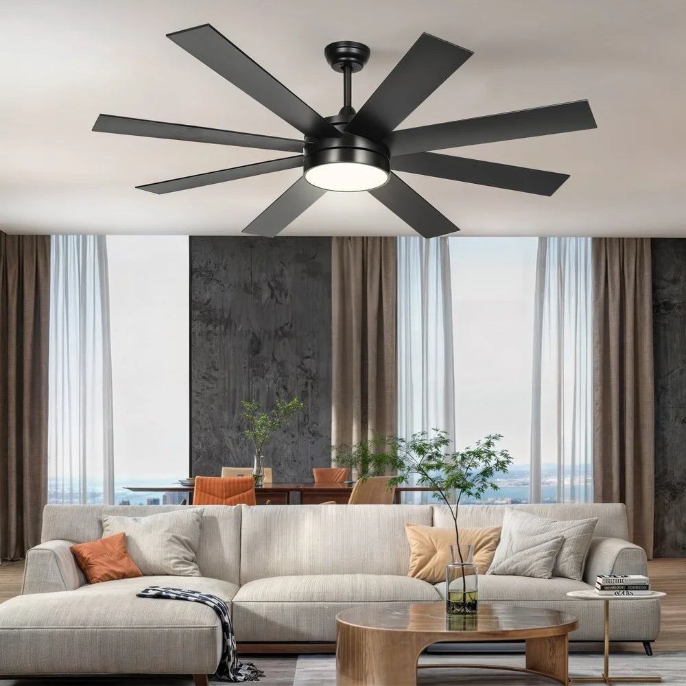 60" Smart Ceiling Fan Light