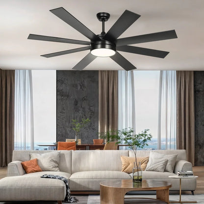 60" Smart Ceiling Fan Light