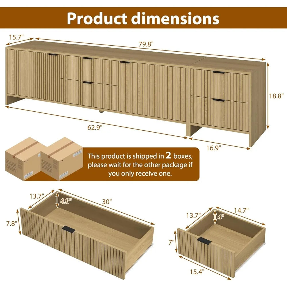 TV Stand for 85" TVs