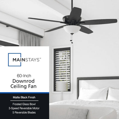 60" Ceiling Fan with Light