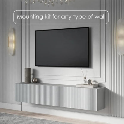 Wall Mounted Floating TV Stand W/ Storage