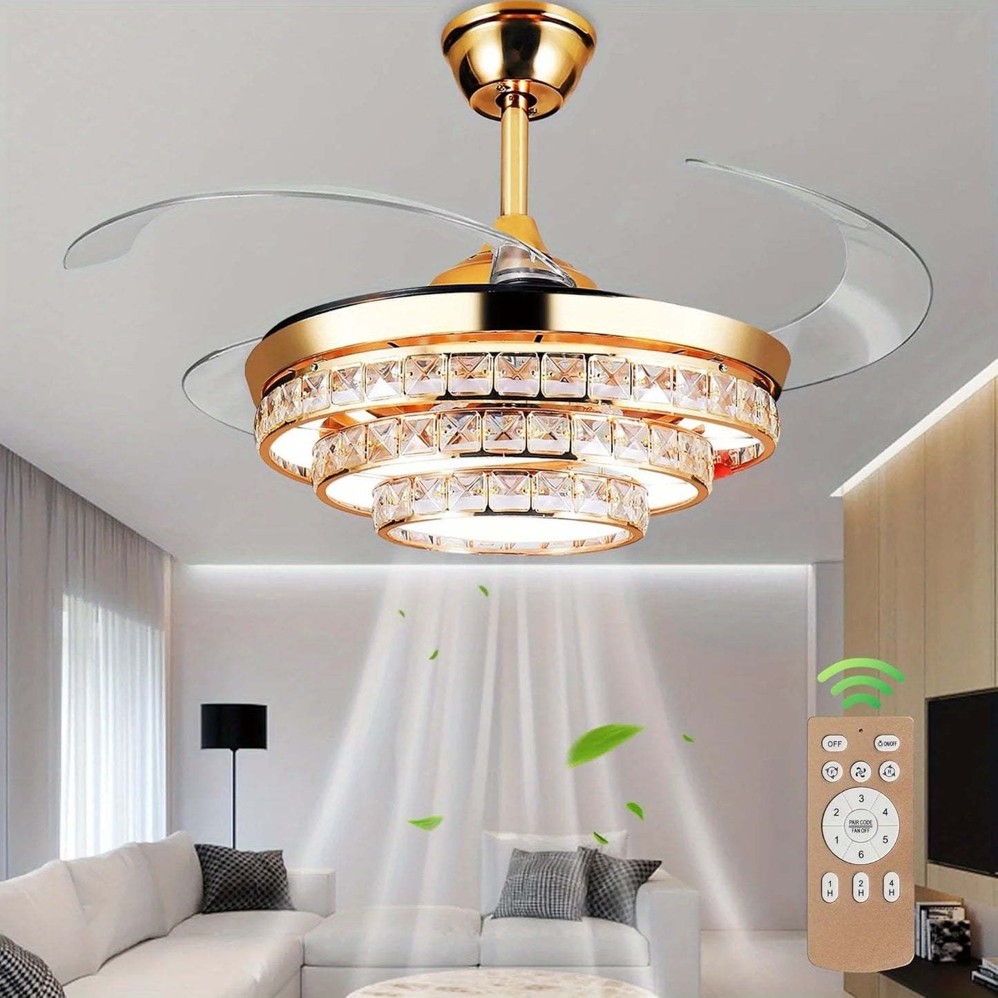 42'' Ceiling Fans with Lights