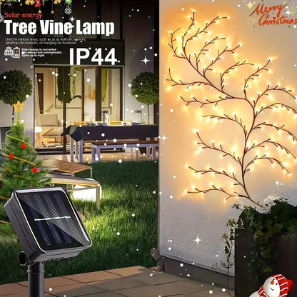 Solar Willow Vine Light