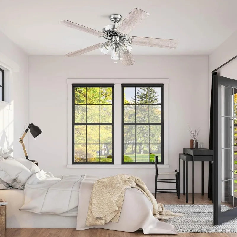 52 Inch Ceiling Fan with Light