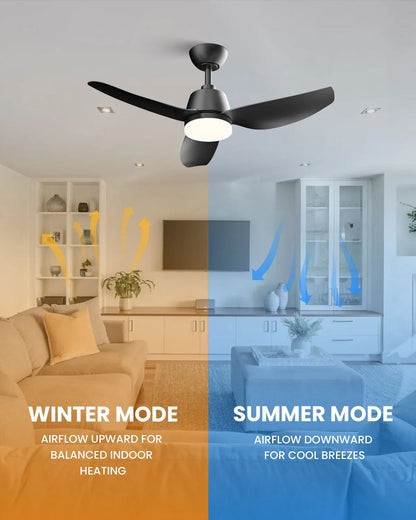 40" Ceiling Fan with Light