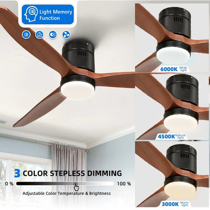 52" Ceiling Fan with Light
