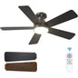 42 Inch Low Profile Ceiling Fan with Light