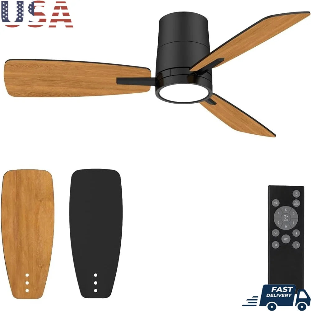 Modern Ceiling Fan with Light