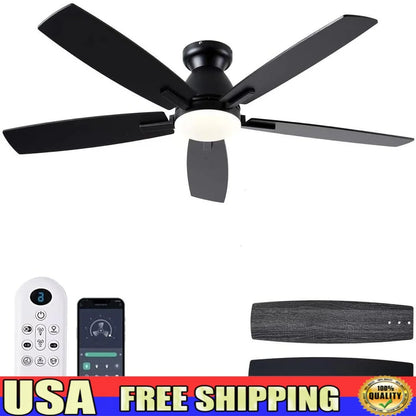 52 Inch Ceiling Fan with Light