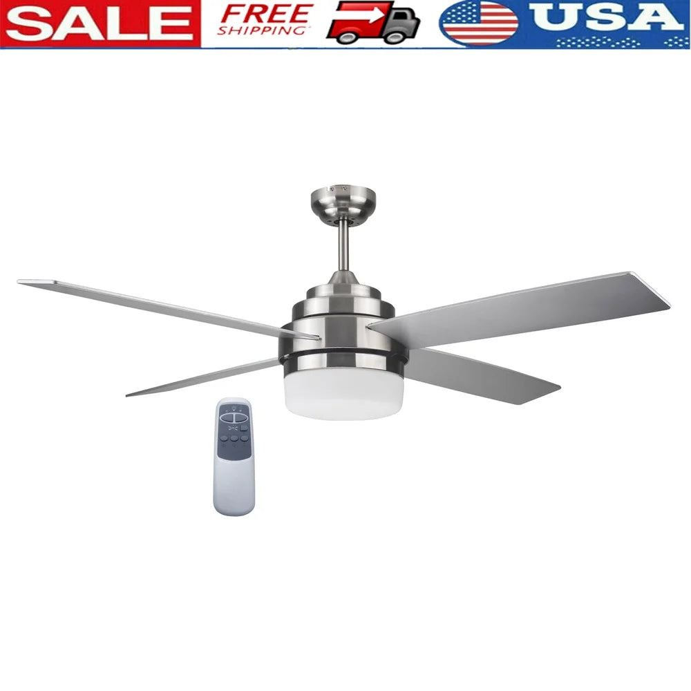 52" Ceiling Fan with Light