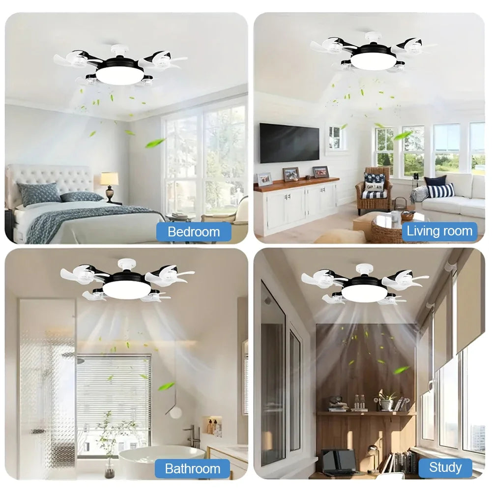 Hanging Drone Fan Light