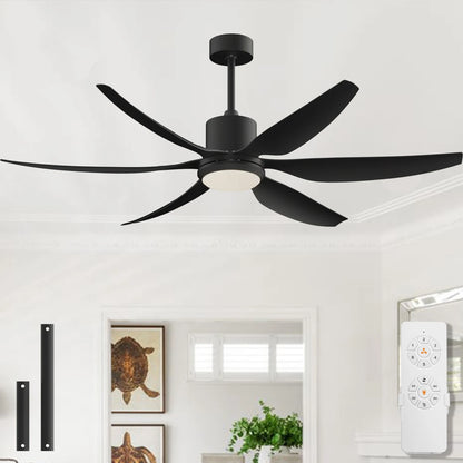 66" Large Ceiling Fan with Light