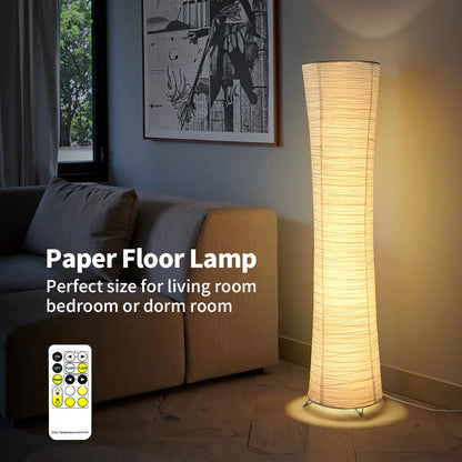 Paper floor lamp