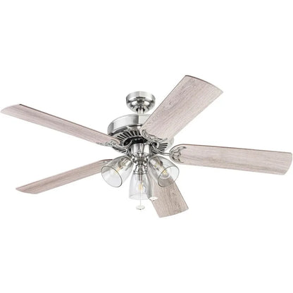 52 Inch Ceiling Fan with Light