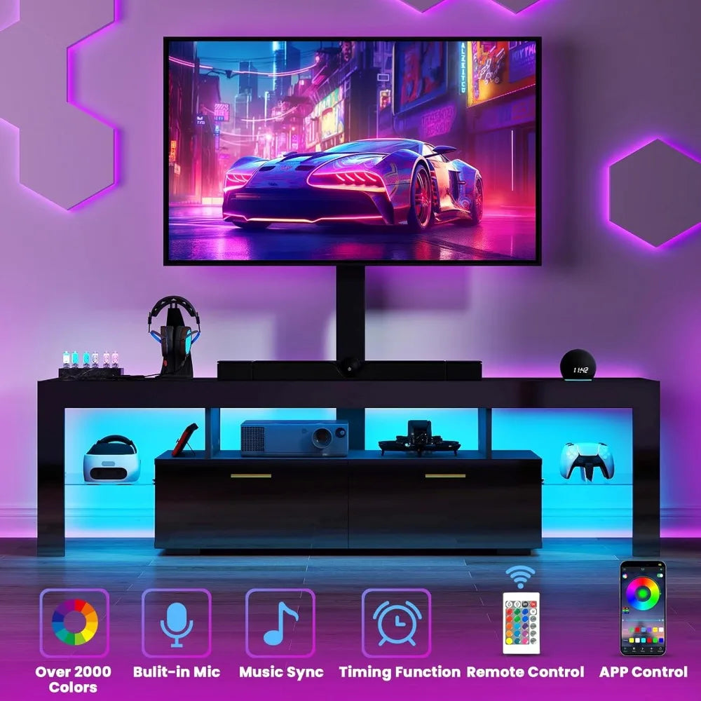 TV-Stand with Mount 75 inch