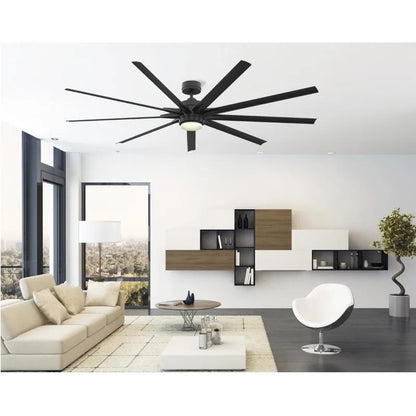 84" Ceiling Fan with Light Kit